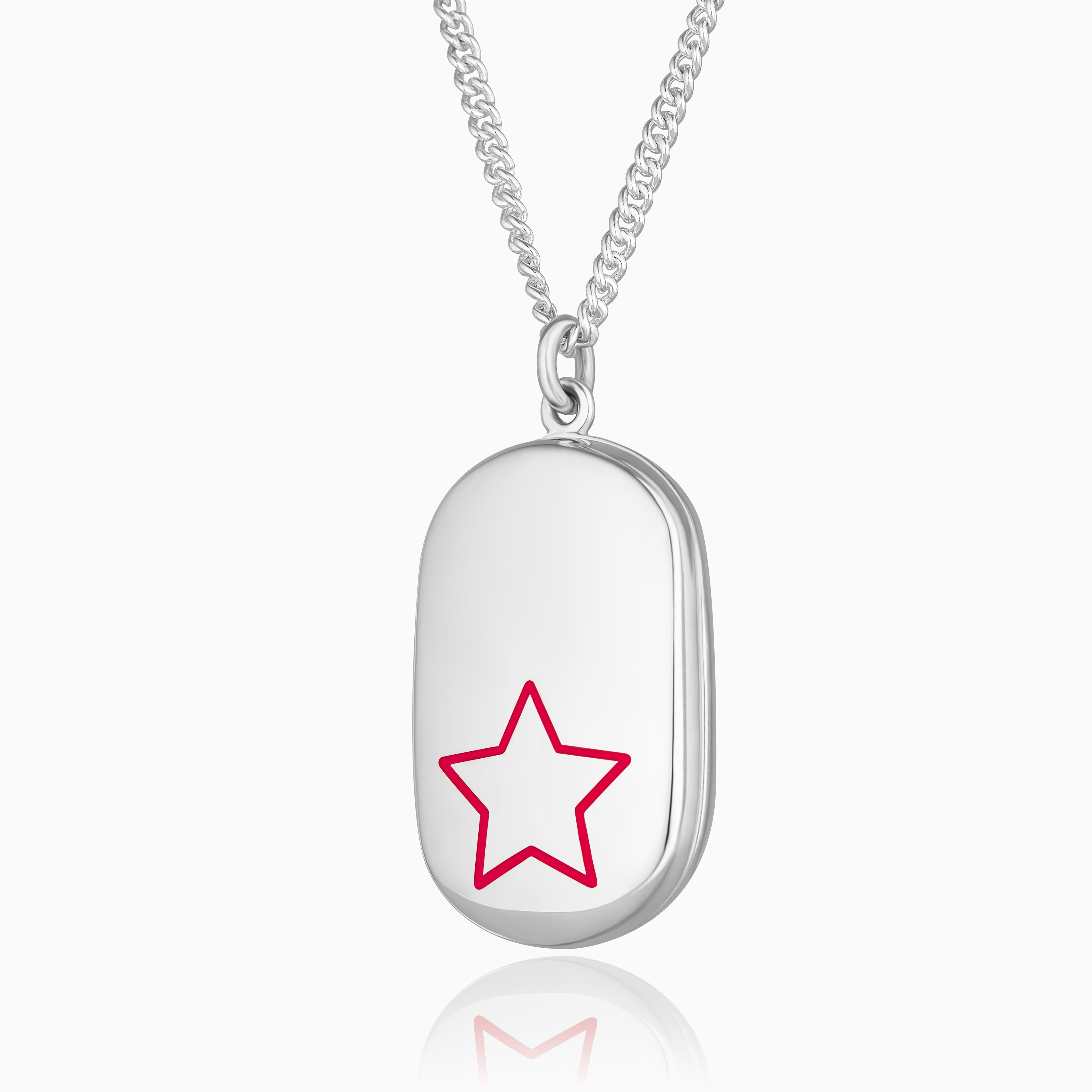 Product title: Hot Pink Star Locket, product type: Locket