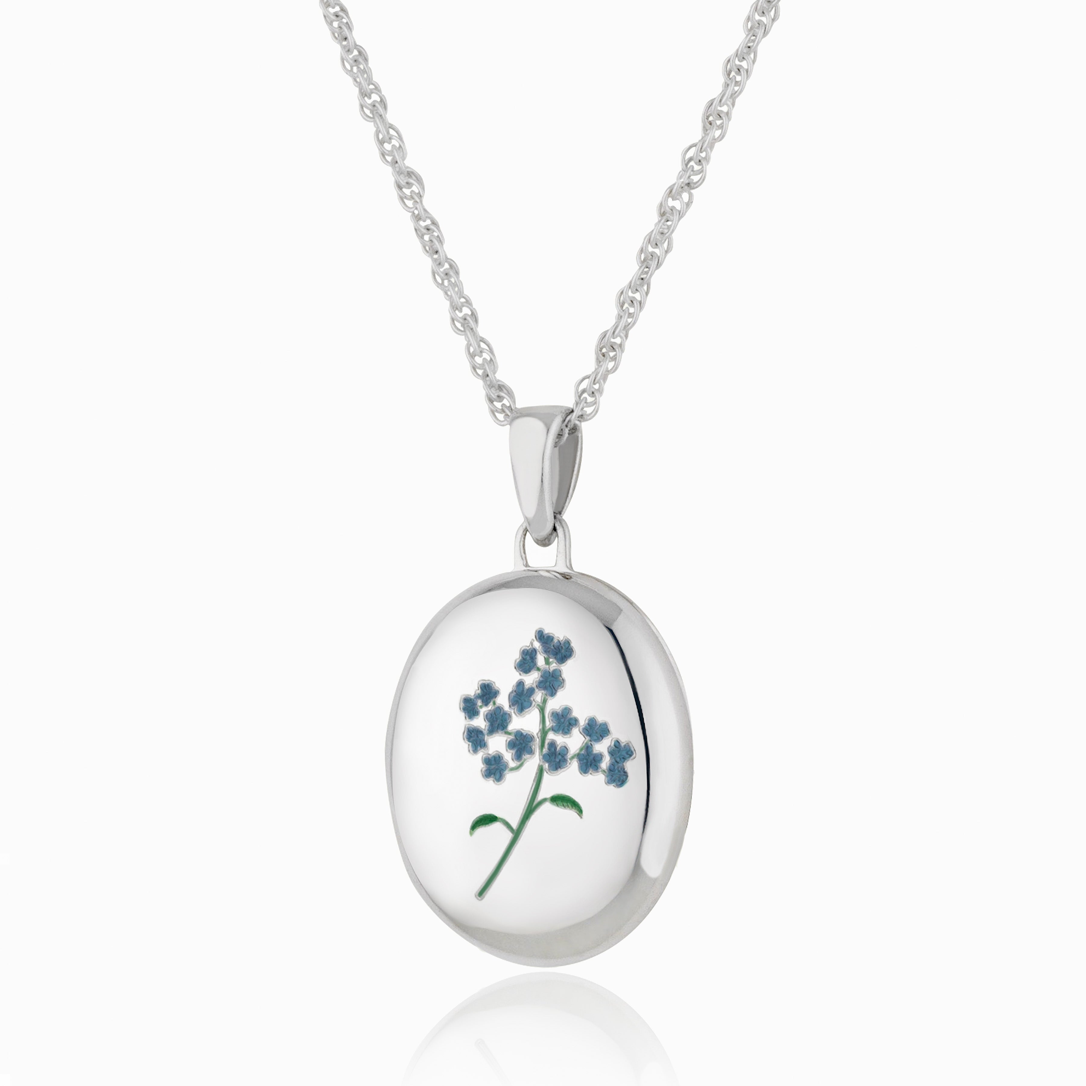 Product title: Forget-Me-Not Locket, product type: Locket