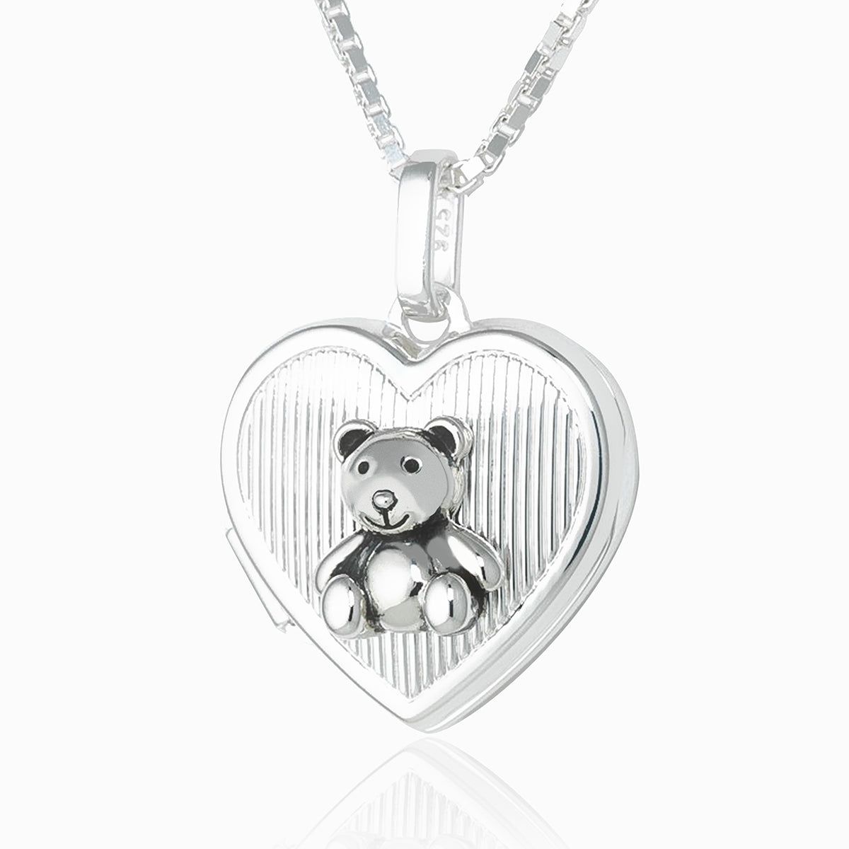 Raised Teddy Locket