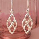 Product title: Silver Wave Earrings, product type: Earrings