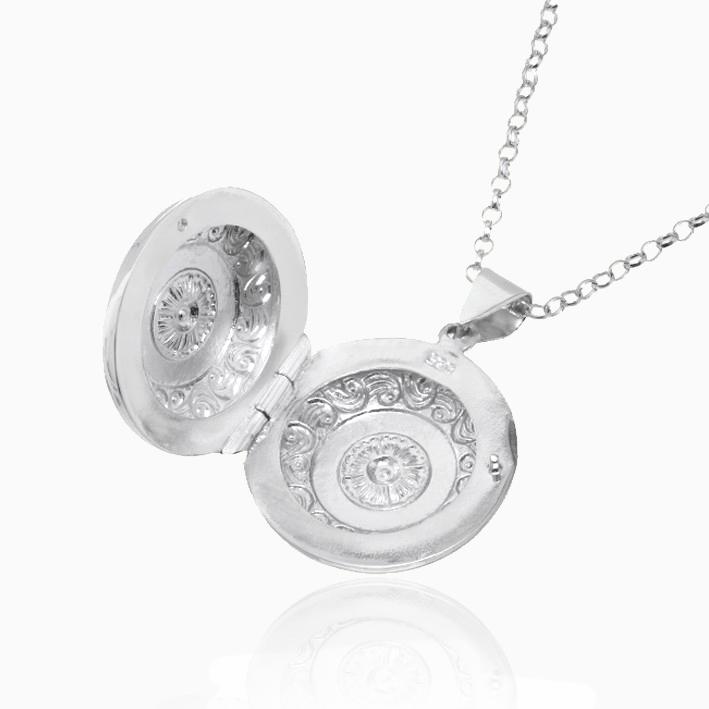 Product title: Round Sun Locket, product type: Locket