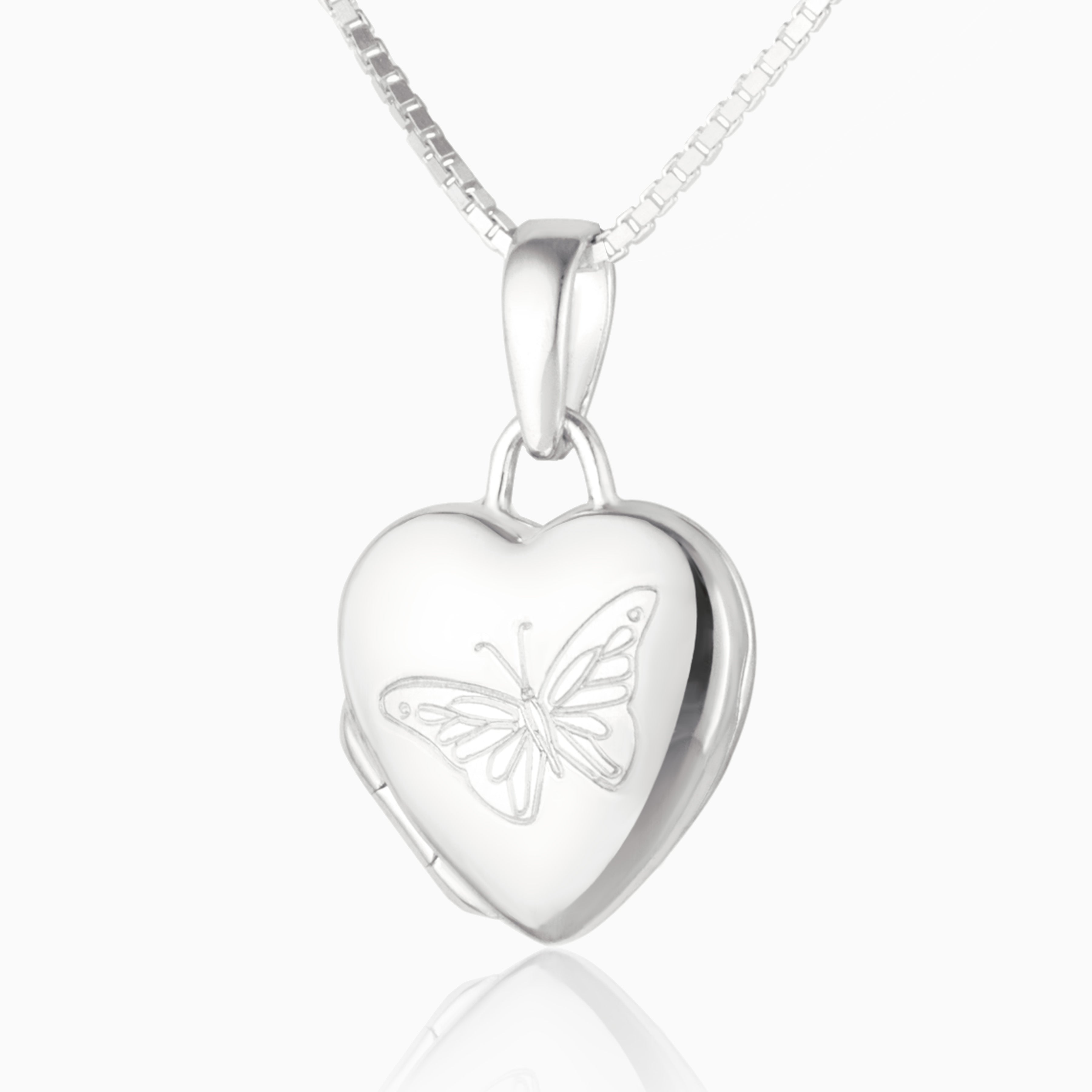 Product title: Tiny Butterfly Locket, product type: Locket
