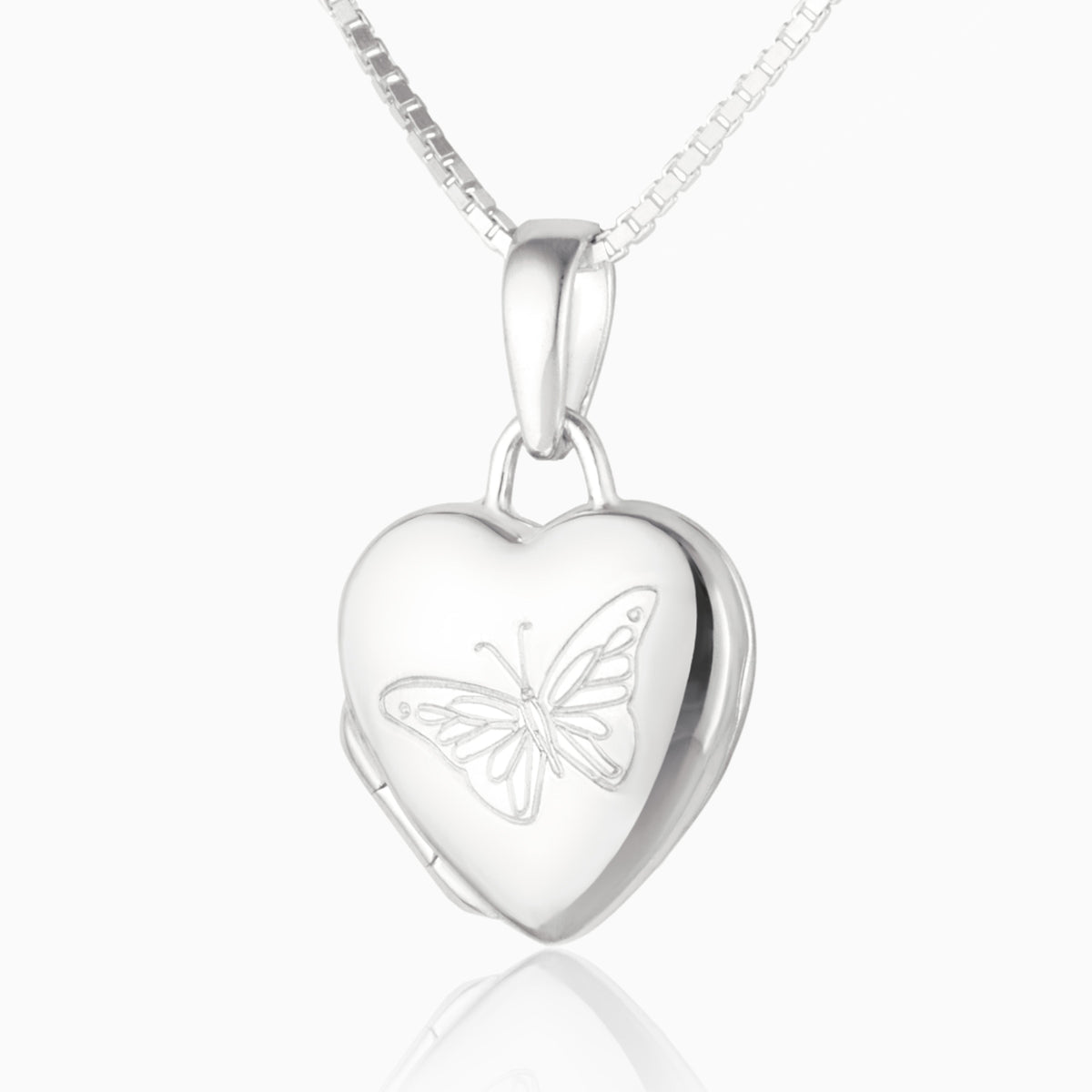Product title: Tiny Butterfly Locket, product type: Locket