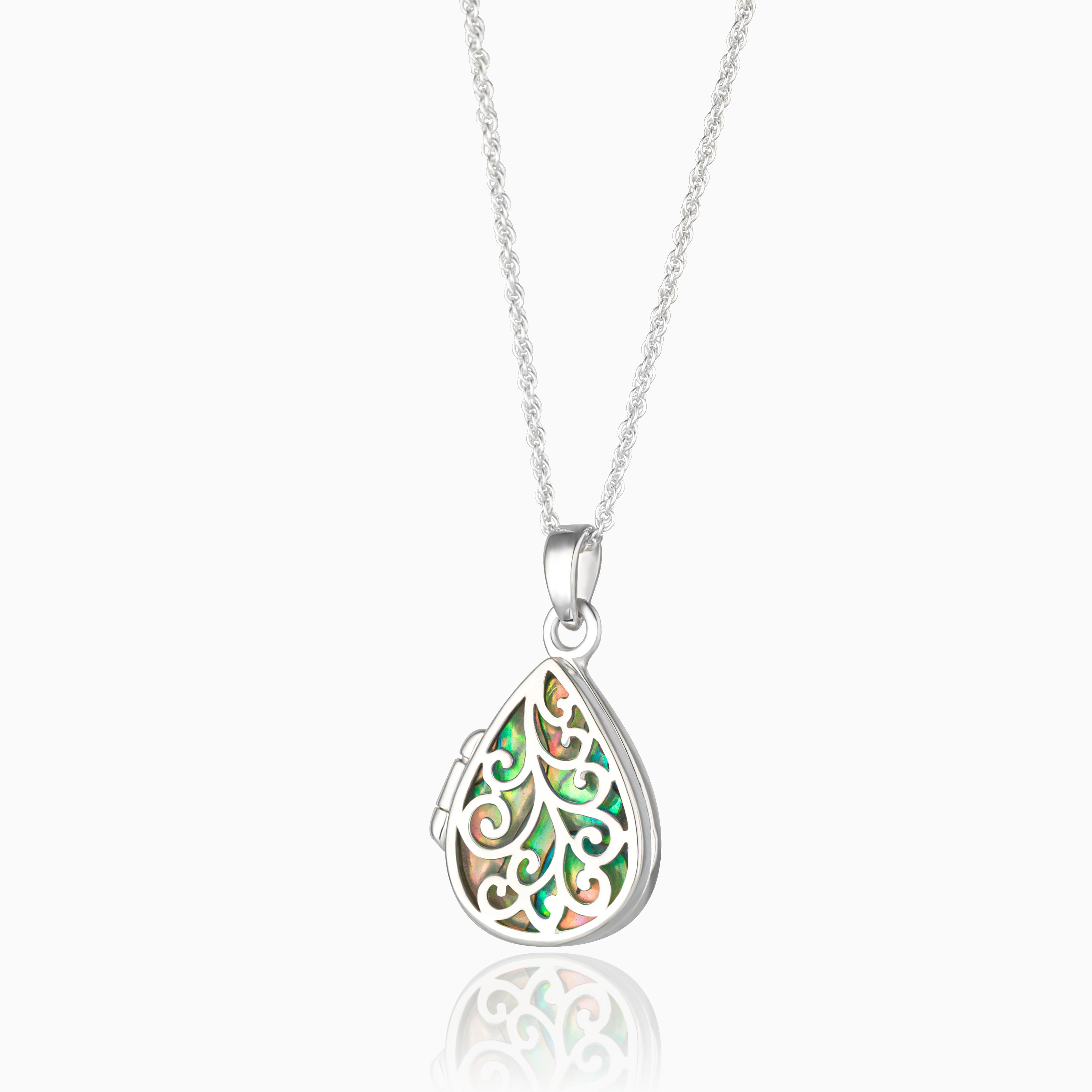 Product title: Filigree Abalone Locket, product type: Locket