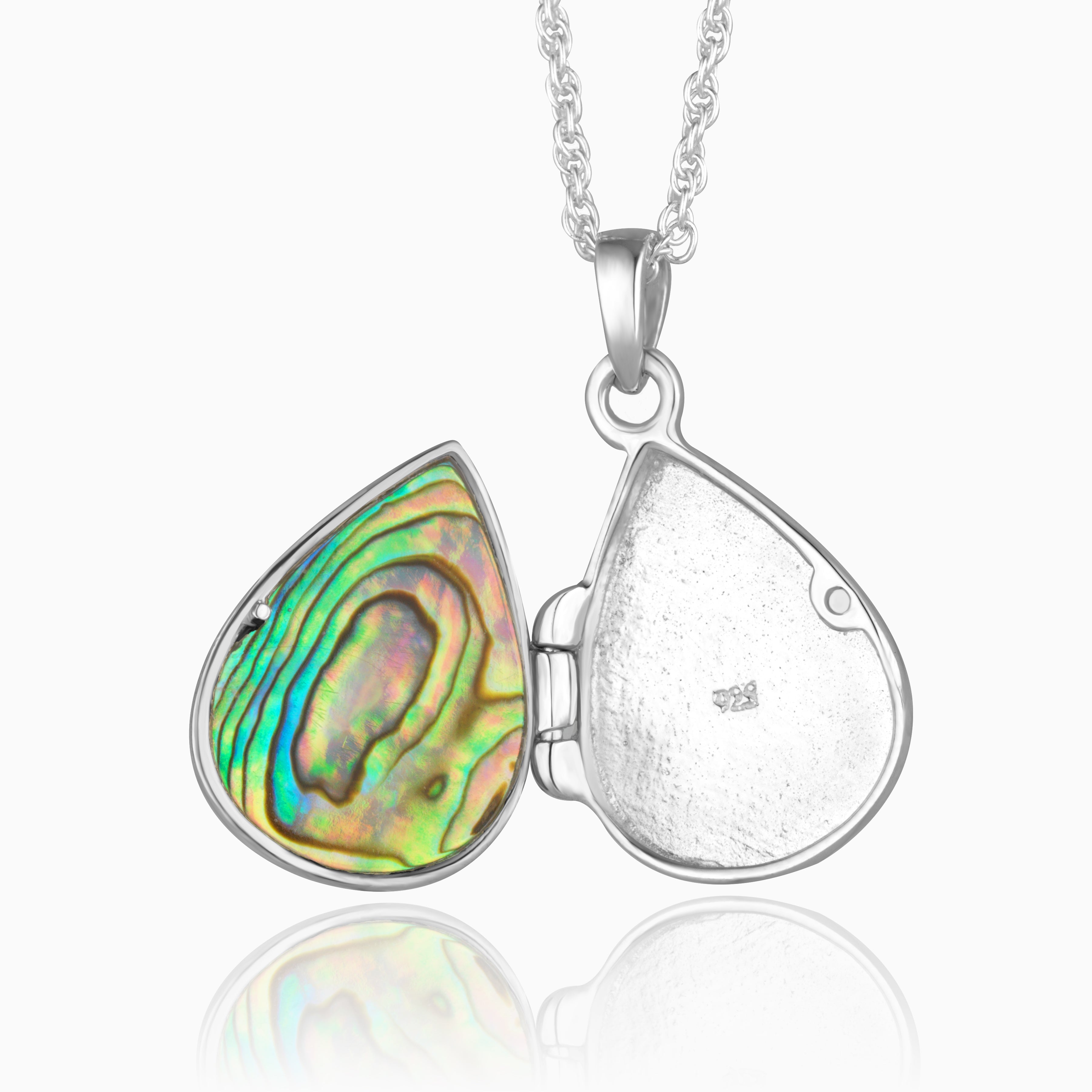 Product title: Filigree Abalone Locket, product type: Locket