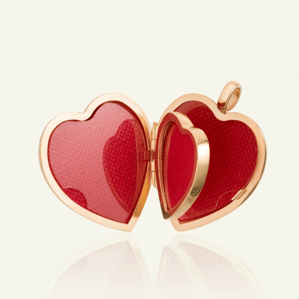 Product title: Handmade Large Gold Family Locket 30 mm, product type: Locket