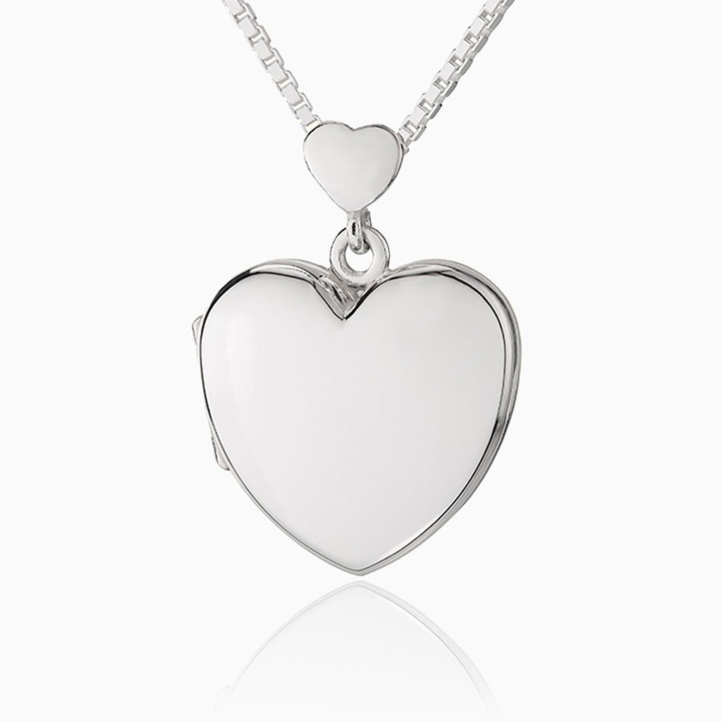 Premium Double Heart Locket – The Locket Tree