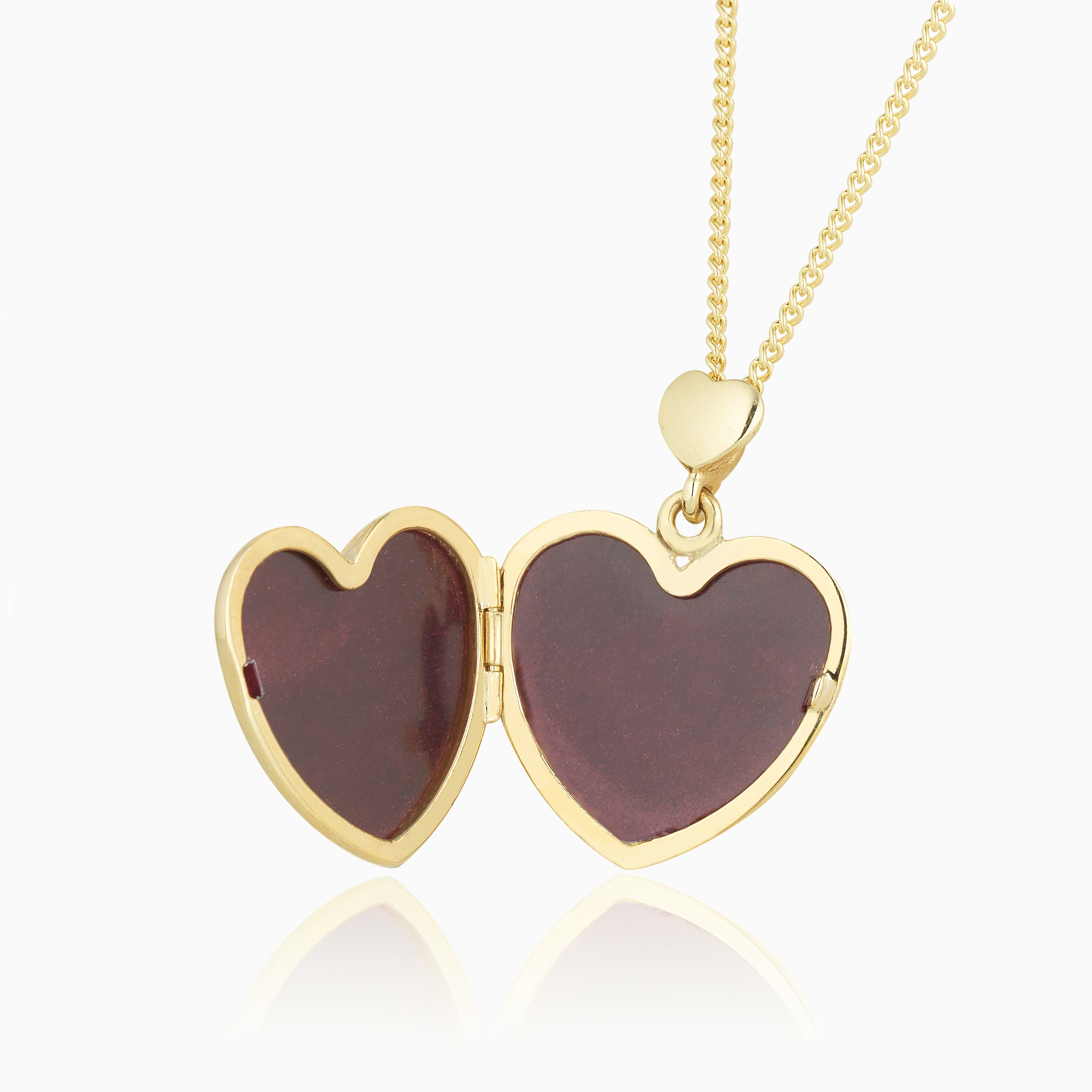 Product title: Premium Double Heart Locket, product type: Necklaces