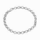 Product title: Medium Silver Locket Bracelet, product type: Bracelet