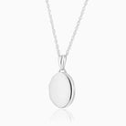 Product title: Dainty Silver Oval Locket, product type: Locket