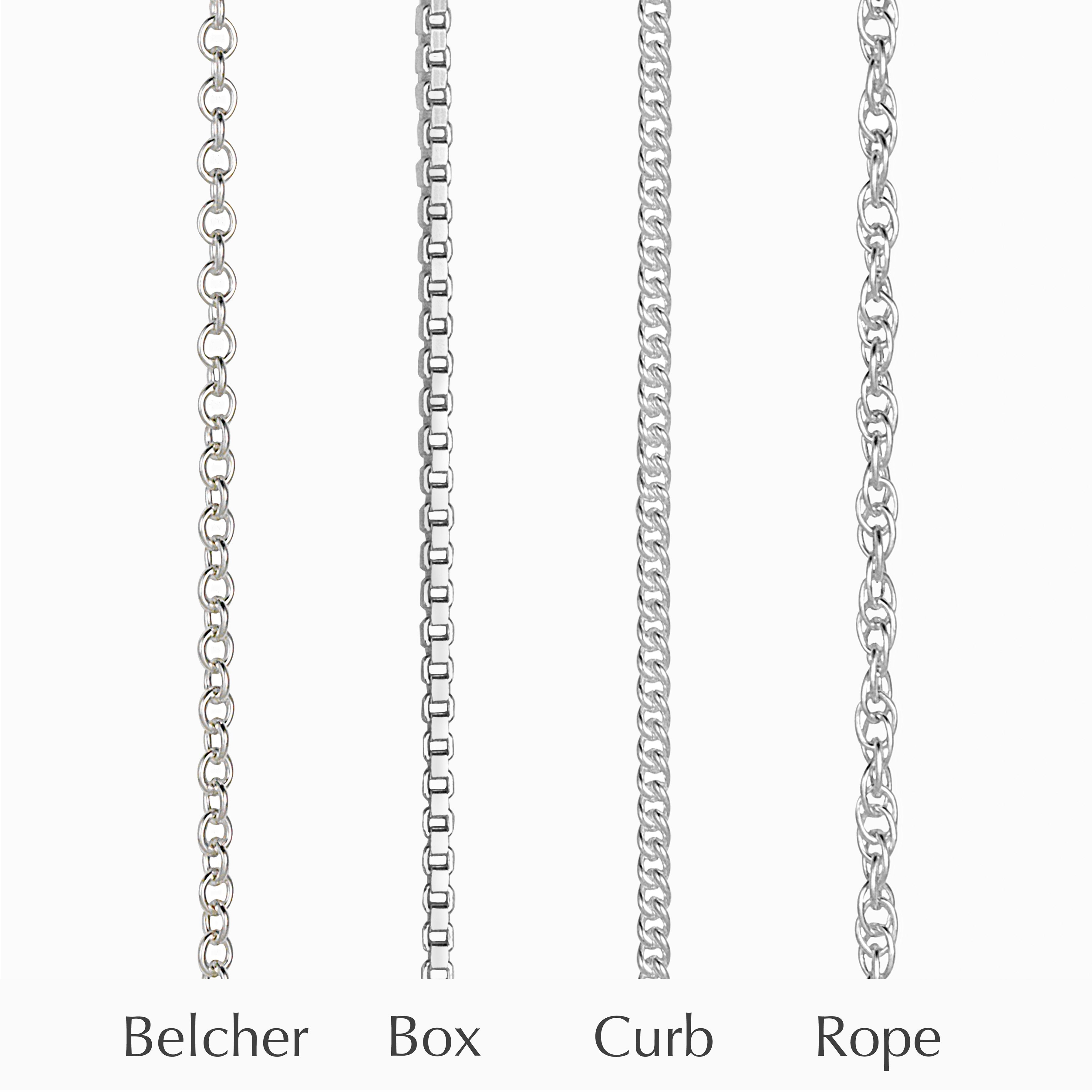 Silver clearance necklace types