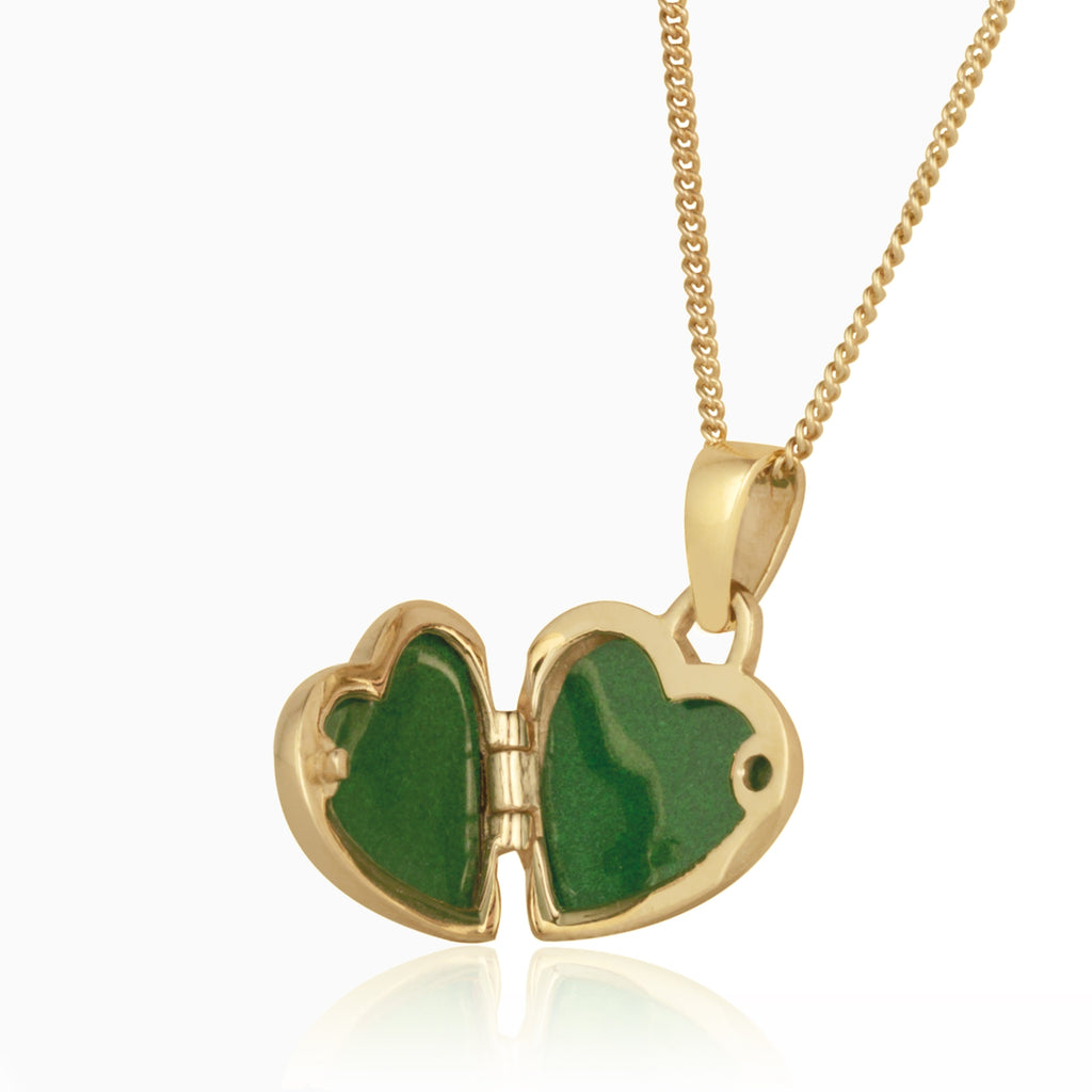 Product title: Tiny Gold Heart, product type: Locket