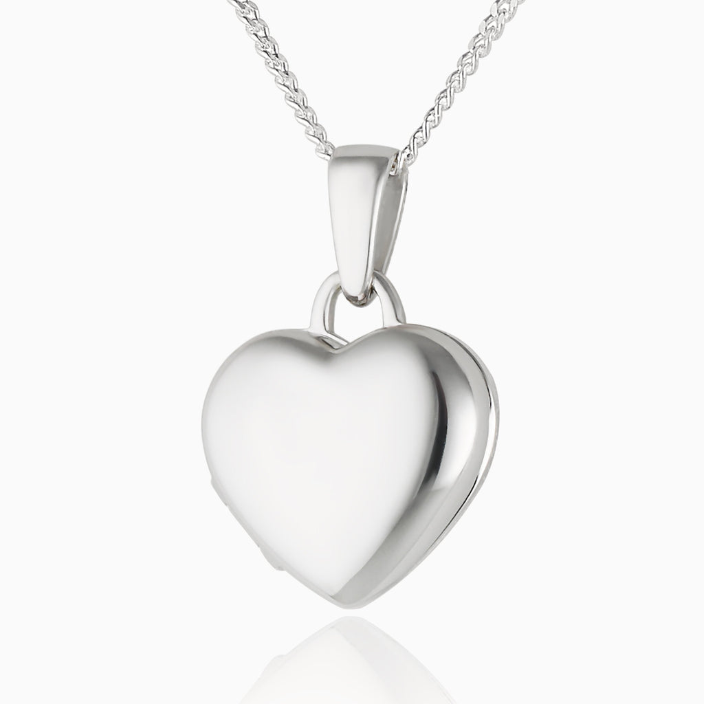 Product title: Tiny Silver Heart, product type: Locket