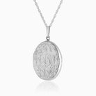 Product title: Art Deco Feather Pattern Locket, product type: Locket