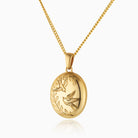 Product title: Golden Lovebirds Locket, product type: 