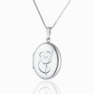 Product title: Hand Engraved Koala Bear Locket, product type: Locket