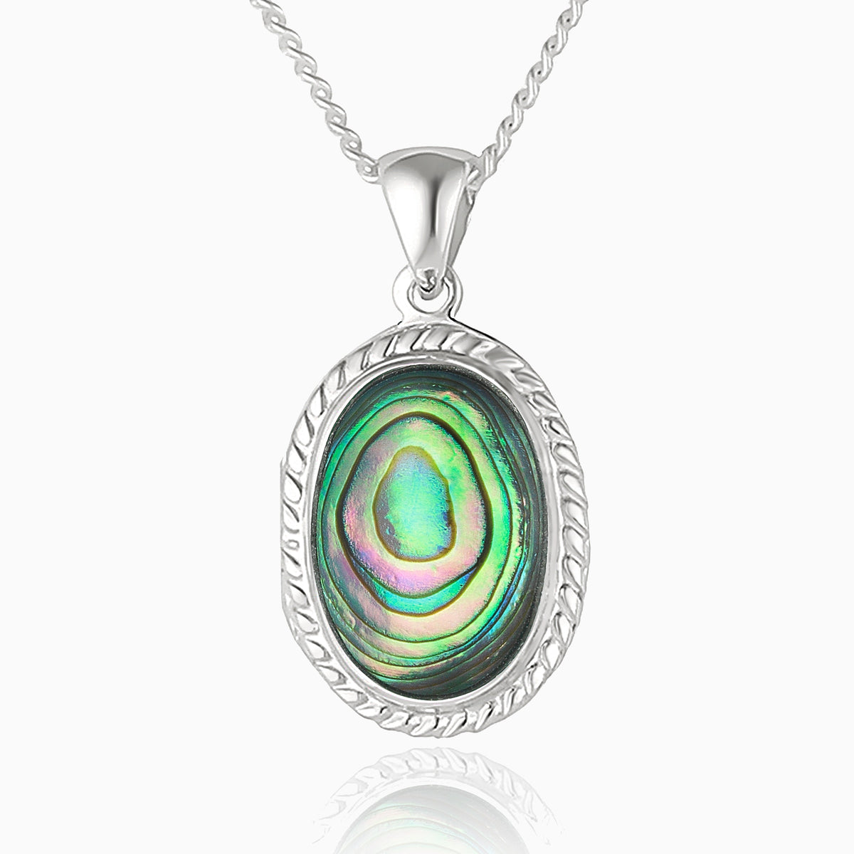 Product title: Petite Abalone Oval Locket, product type: Charms & Pendants