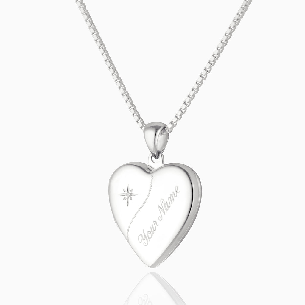 Product title: Your Name Diamond Locket, product type: Locket