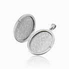 Product title: Plain Silver Oval Locket 28 mm, product type: Locket