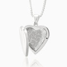 Product title: Contemporary Silver Heart Locket, product type: Locket