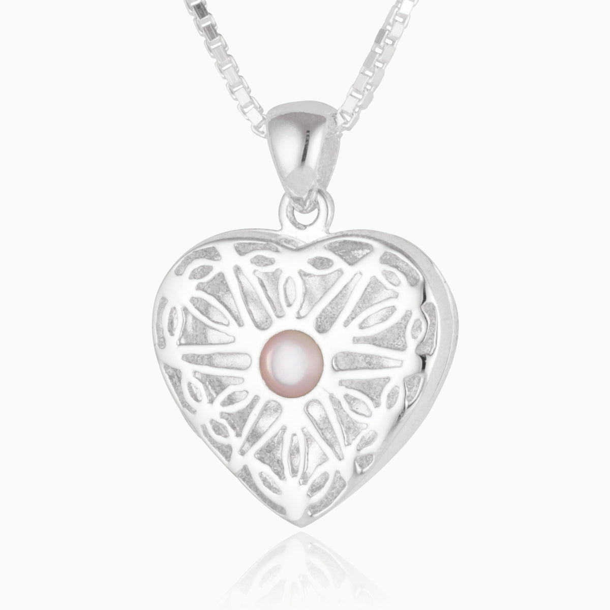 Product title: Petite Pink Filigree Locket, product type: Locket
