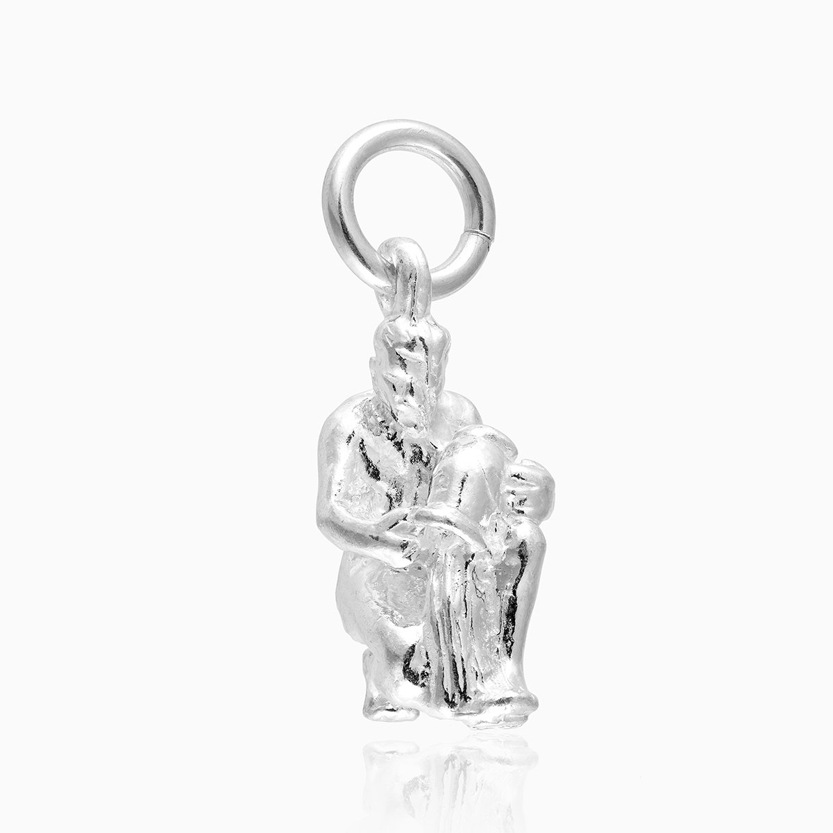 Gold Mystical Gem Zodiac Keyring - Aquarius