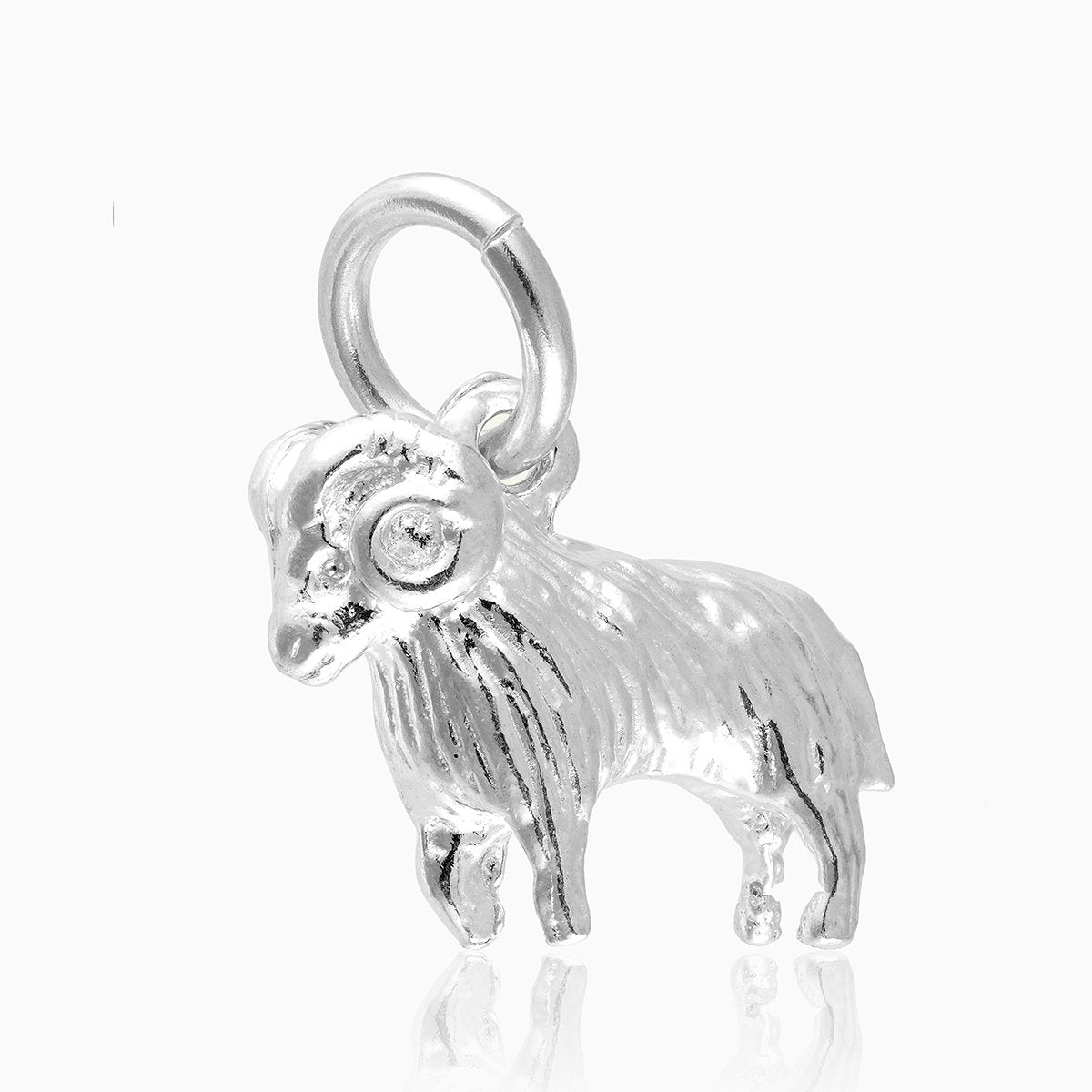 Product title: Aries Silver Charm, product type: Charm