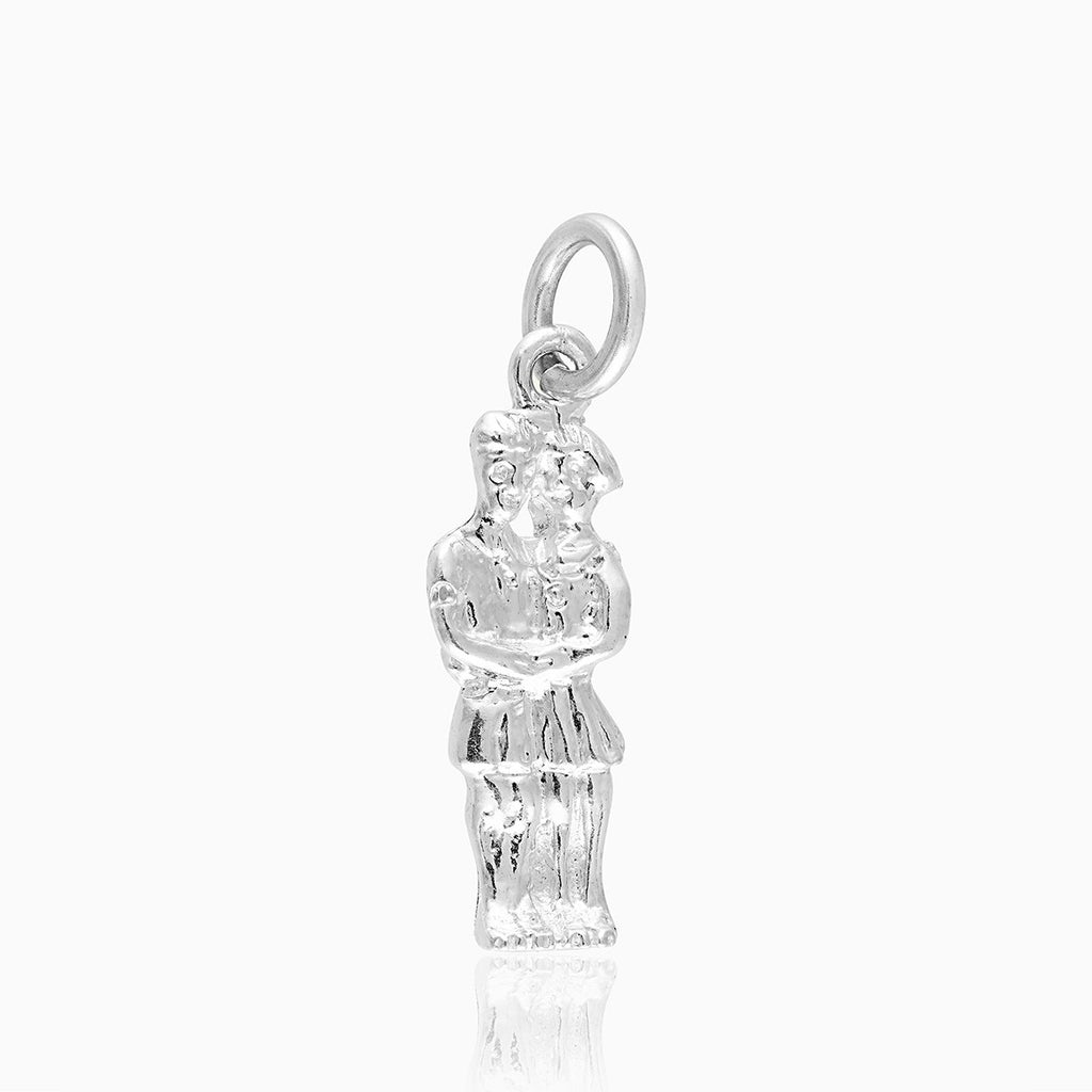Product title: Gemini Silver Charm, product type: Charm