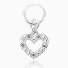 Product title: Sparkling Heart Charm, product type: Charm