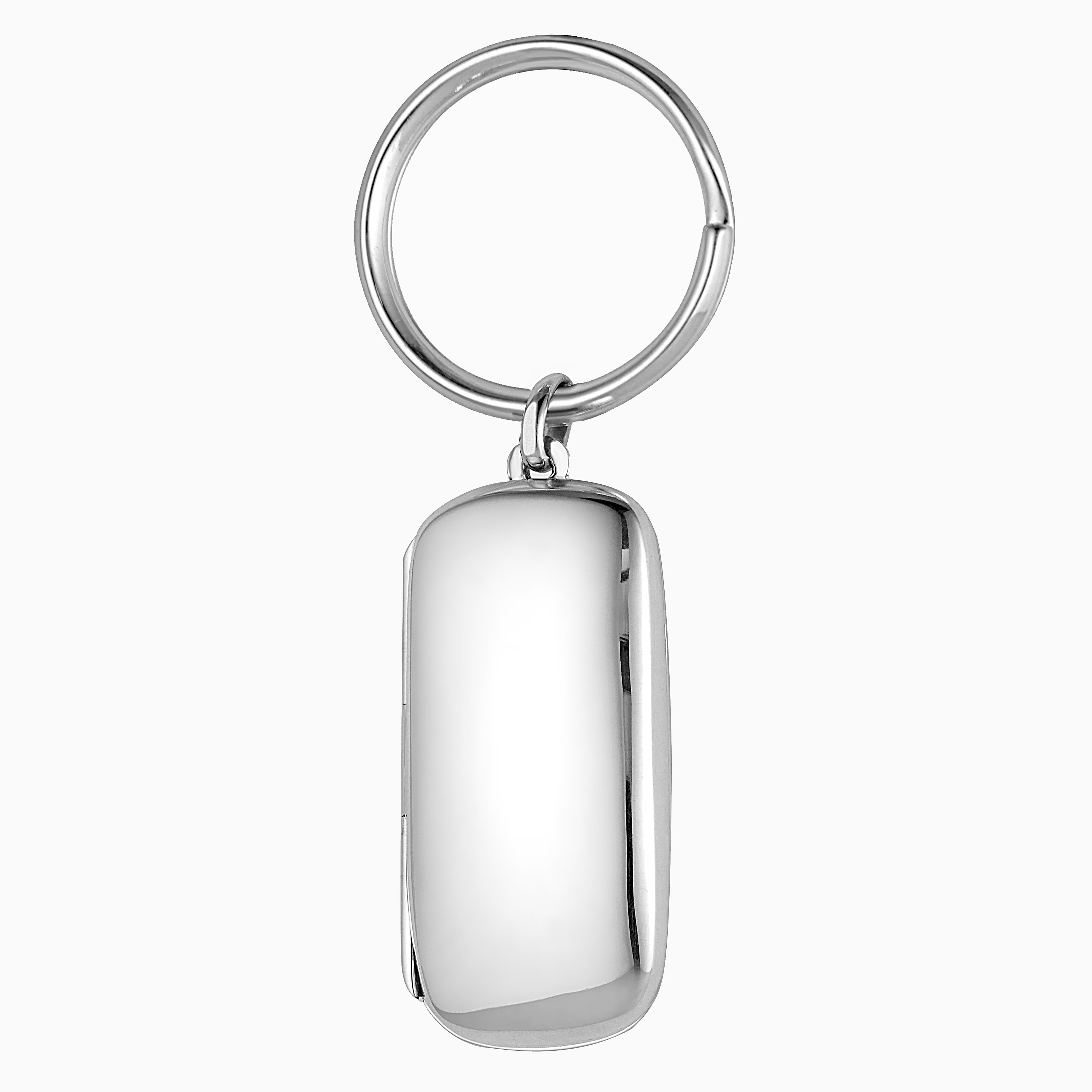 Product title: Silver Dog Tag Keyring, product type: Keyring
