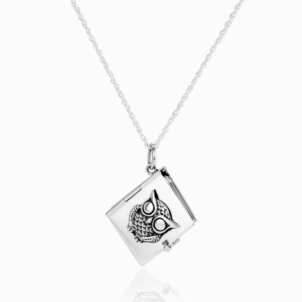 Product title: 6 Photo Owl Album Locket, product type: Locket