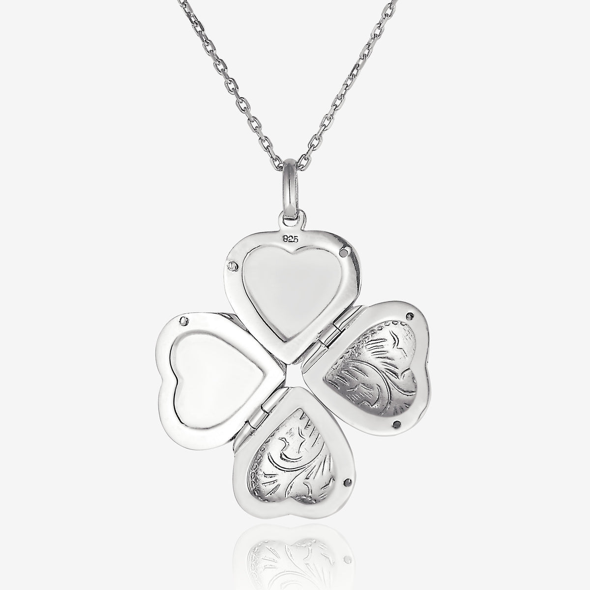 Small Photo Locket Small Engraved Silver 4-Photo Locket – The Locket Tree