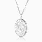 Product title: Extra Large Victorian Foliate Oval Locket, product type: Locket