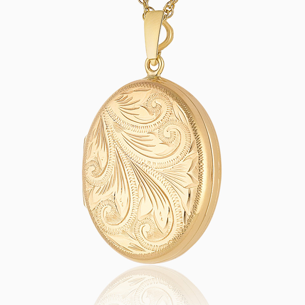 Product title: Large Victorian Oval Family Locket, product type: Locket