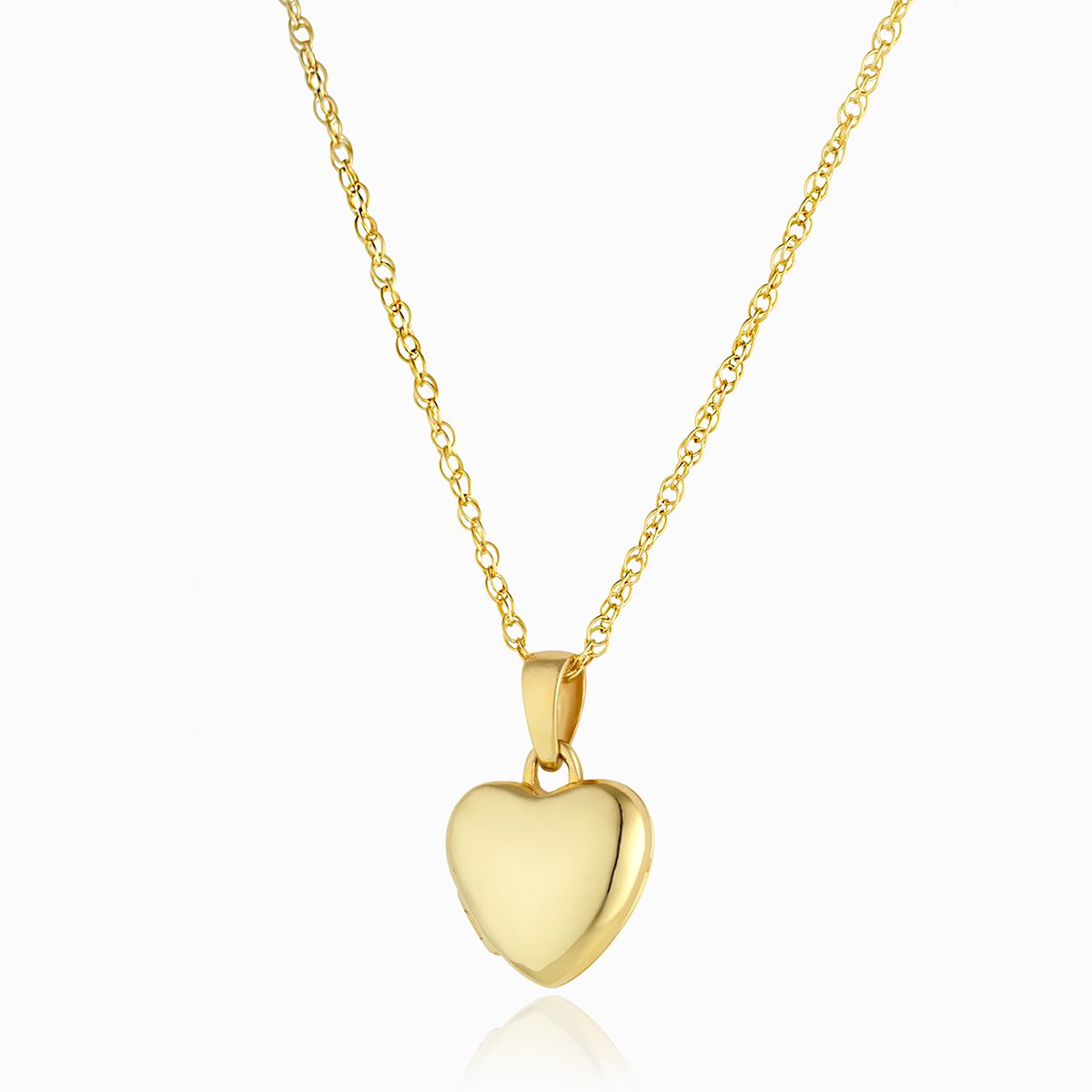 Small gold sale locket price