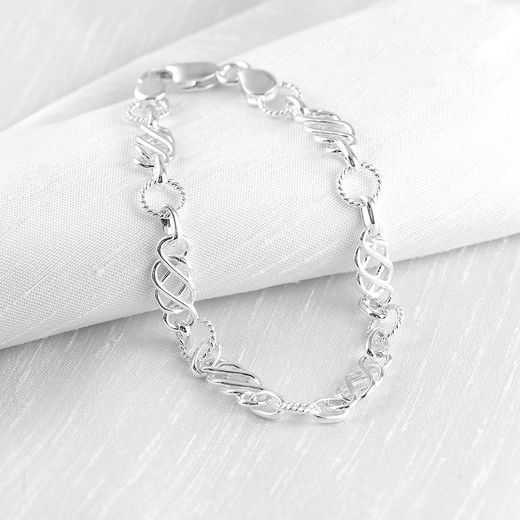Product title: Celtic Silver Bracelet, product type: Bracelet