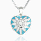 Product title: Dainty Blue Sunray Locket, product type: Locket