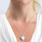 Product title: Dainty Blue Sunray Locket, product type: Locket