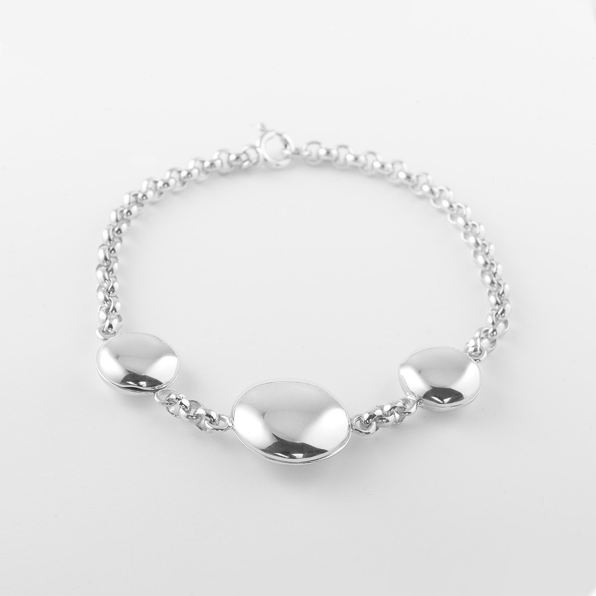 Sterling silver 2024 locket bracelet