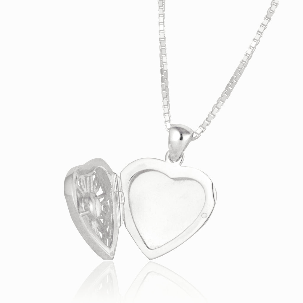 Product title: Petite Pink Filigree Locket, product type: Locket